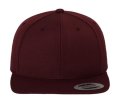 Classic Snapback Cap 6089M Maroon